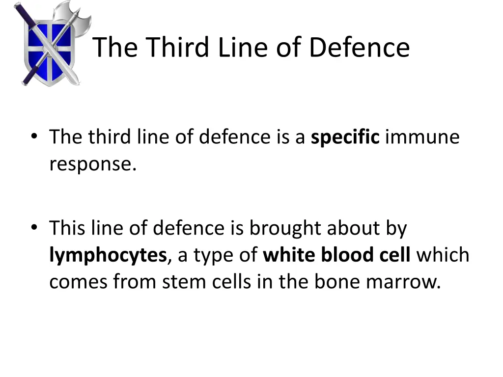 the third line of defence