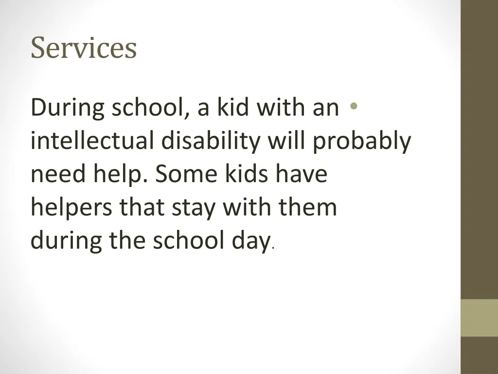 services