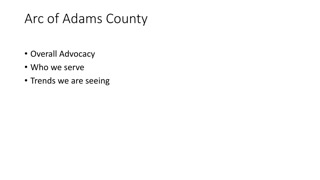 arc of adams county