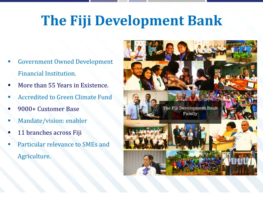 the fiji development bank