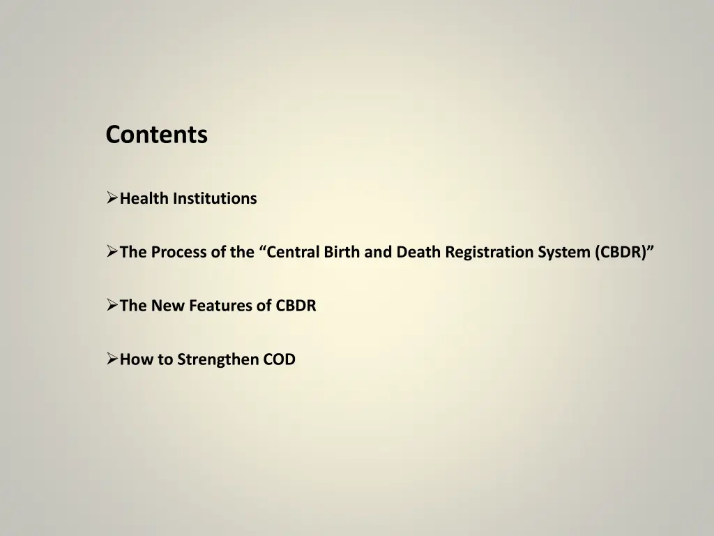 contents