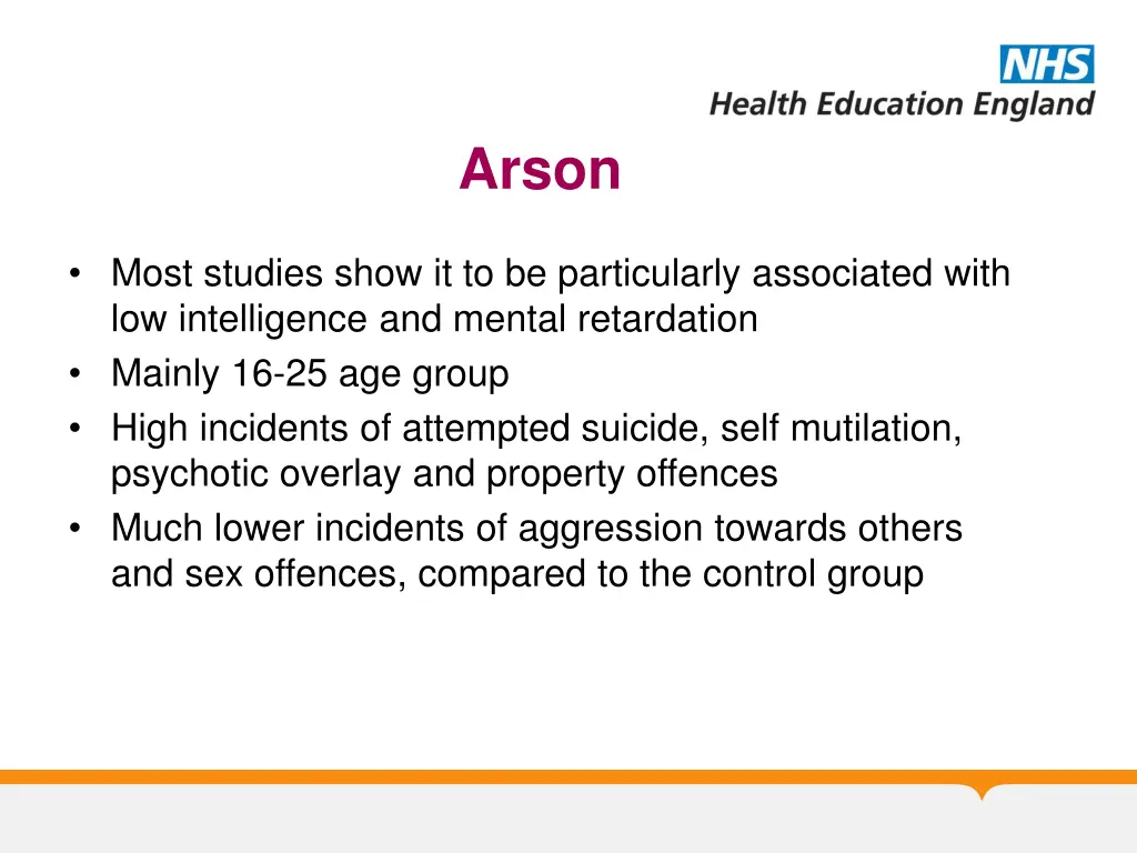 arson
