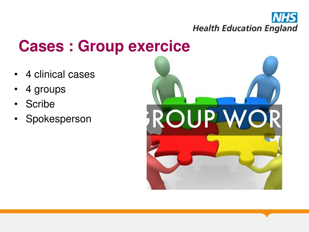cases group exercice