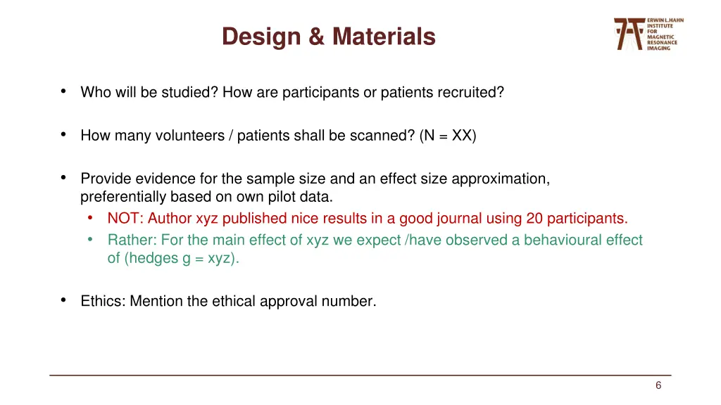 design materials