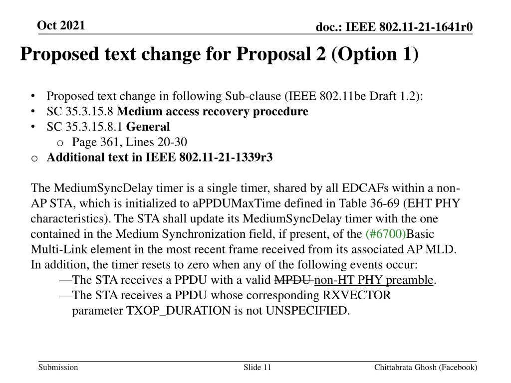 oct 2021 proposed text change for proposal 2