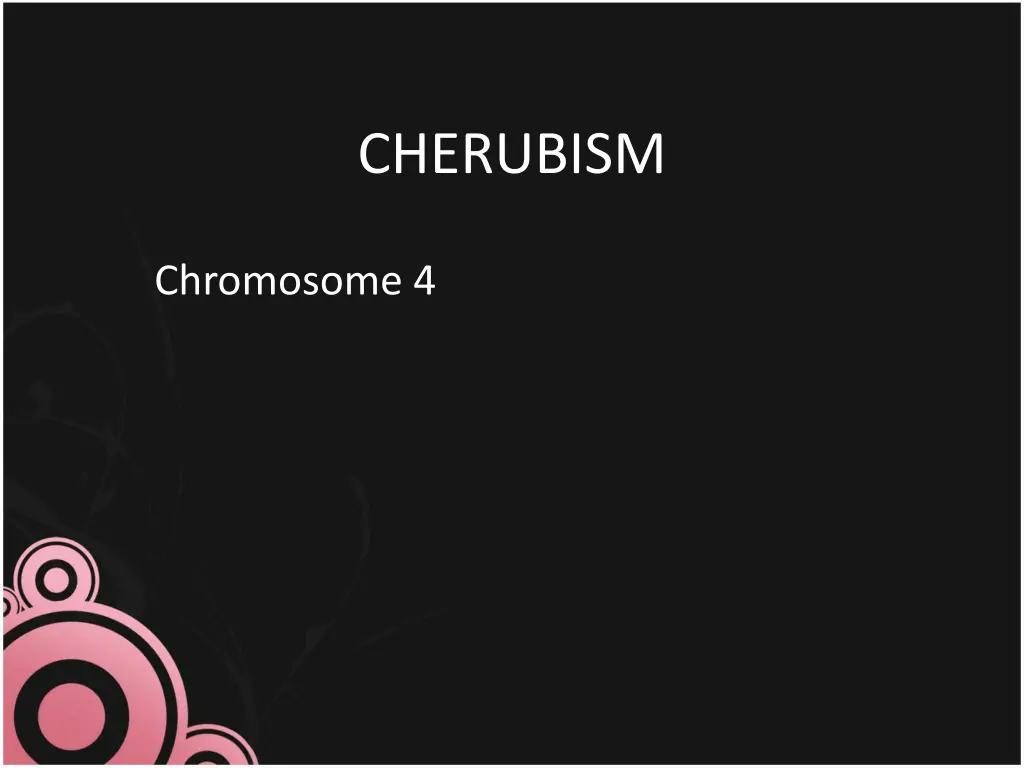 cherubism