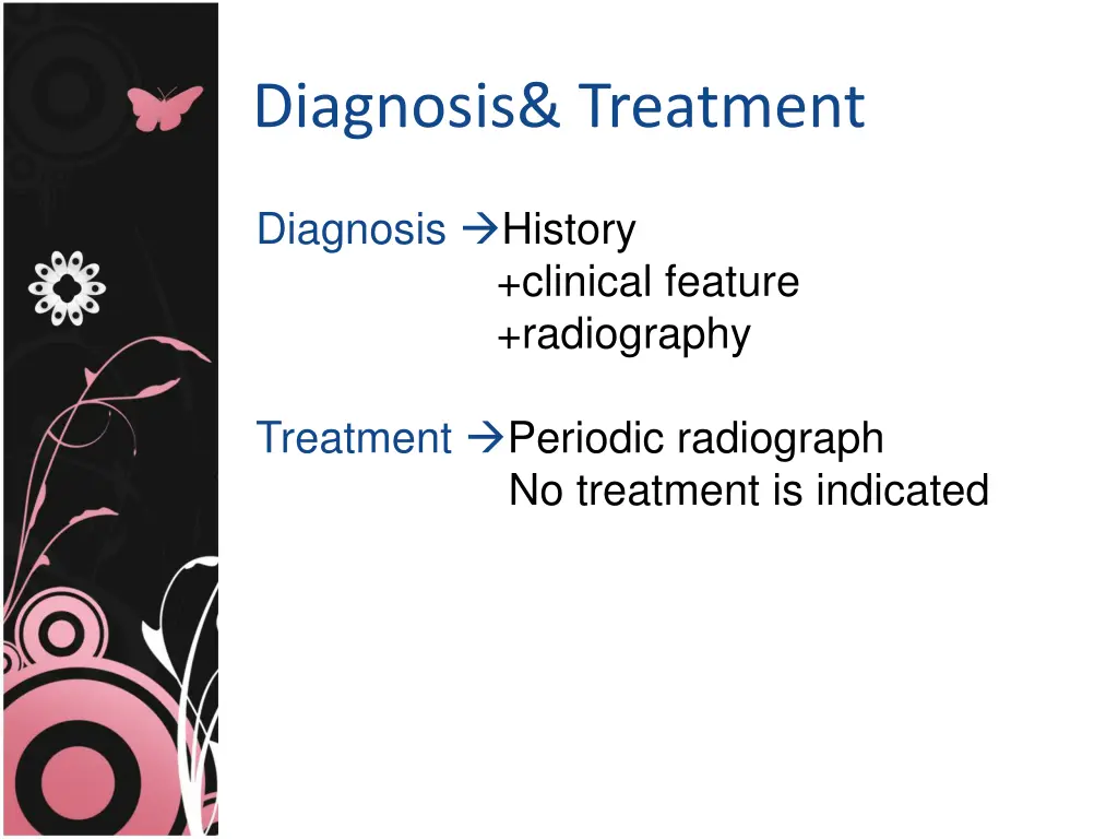 diagnosis treatment