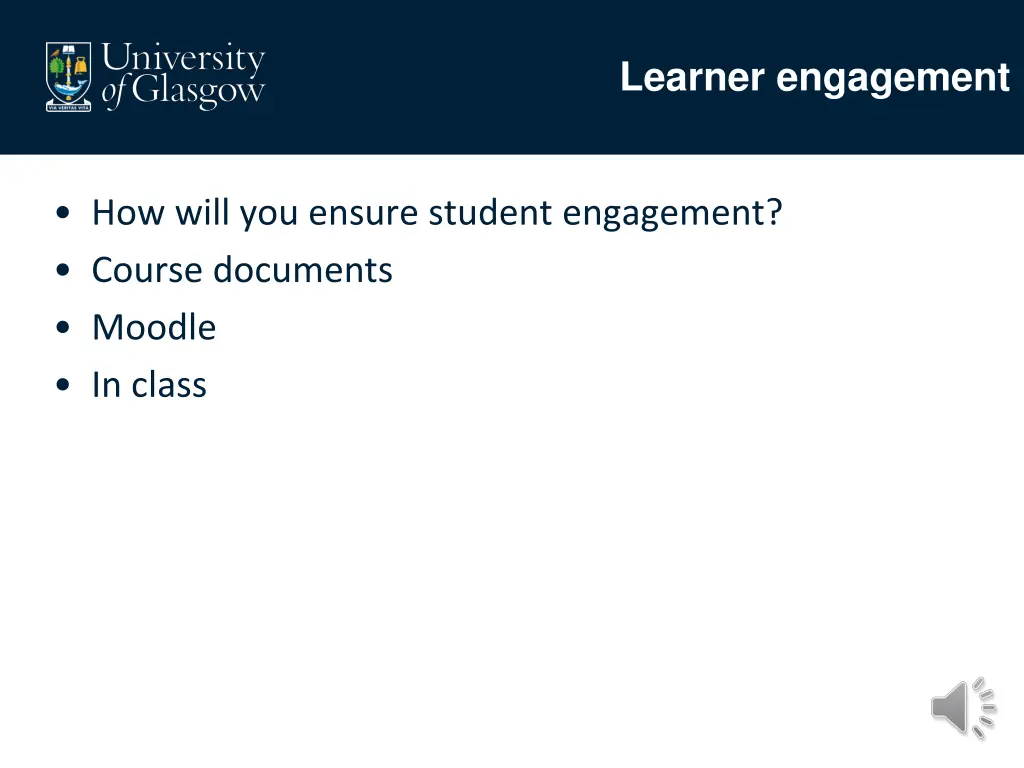 learner engagement