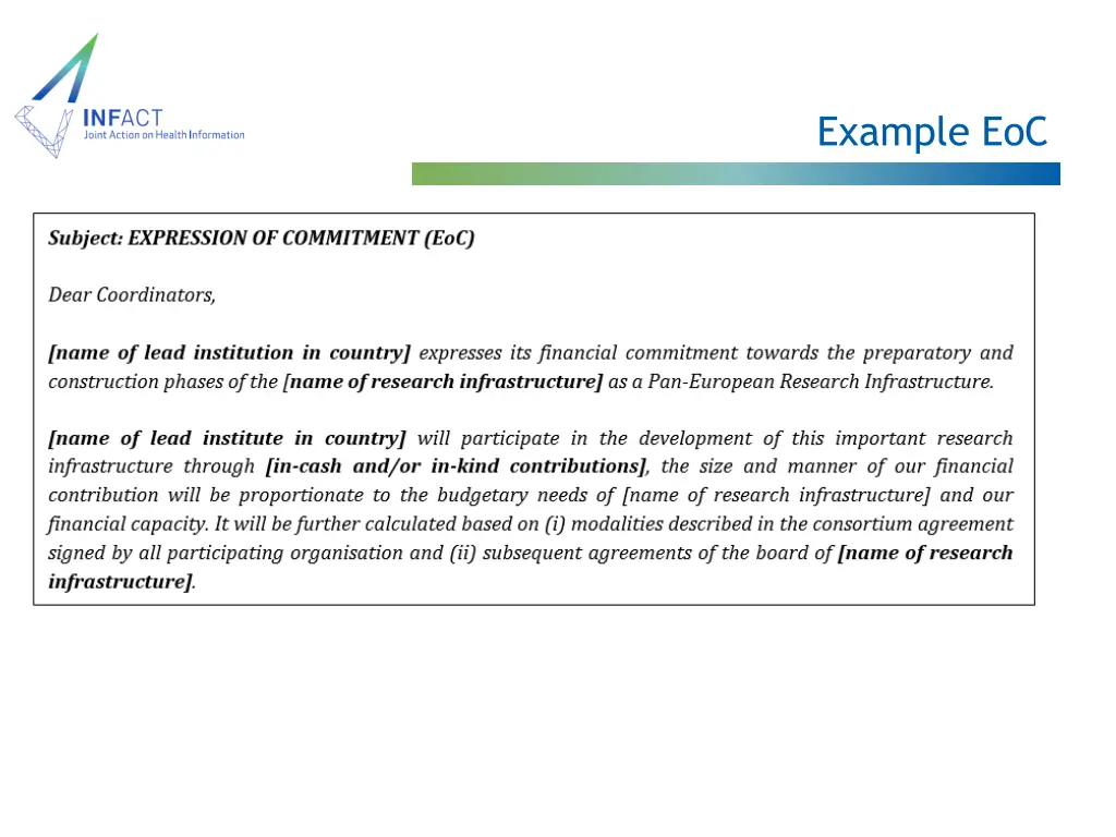 example eoc