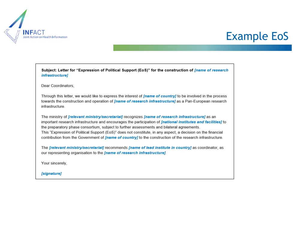example eos