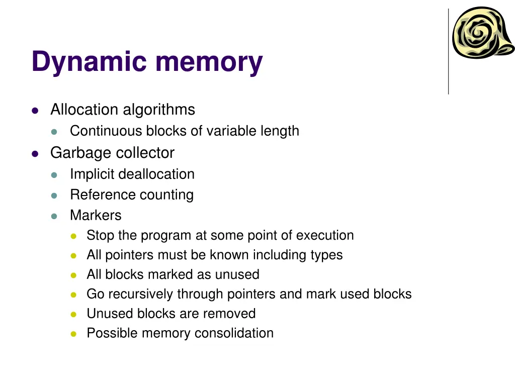 dynamic memory