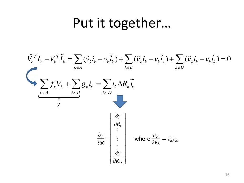 put it together