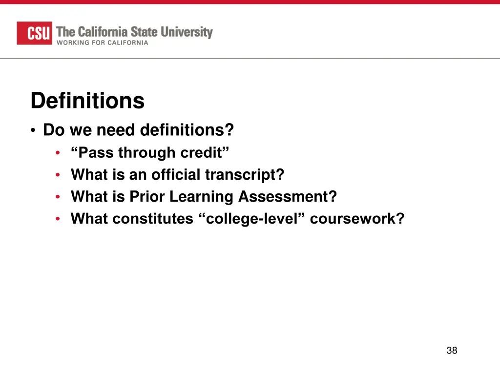 definitions do we need definitions pass through