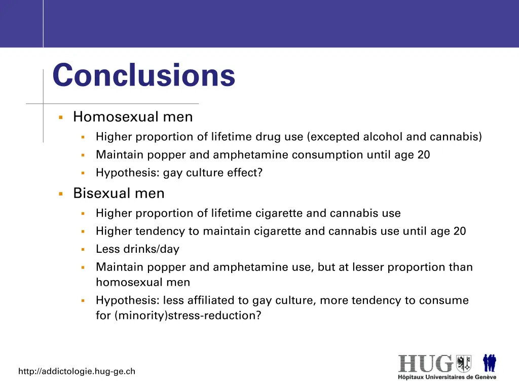 conclusions