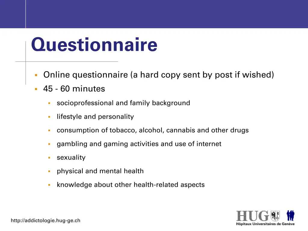 questionnaire