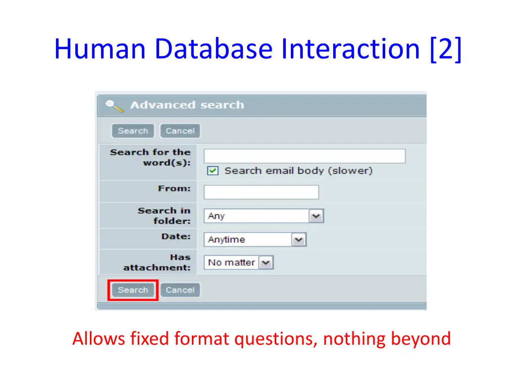 human database interaction 2