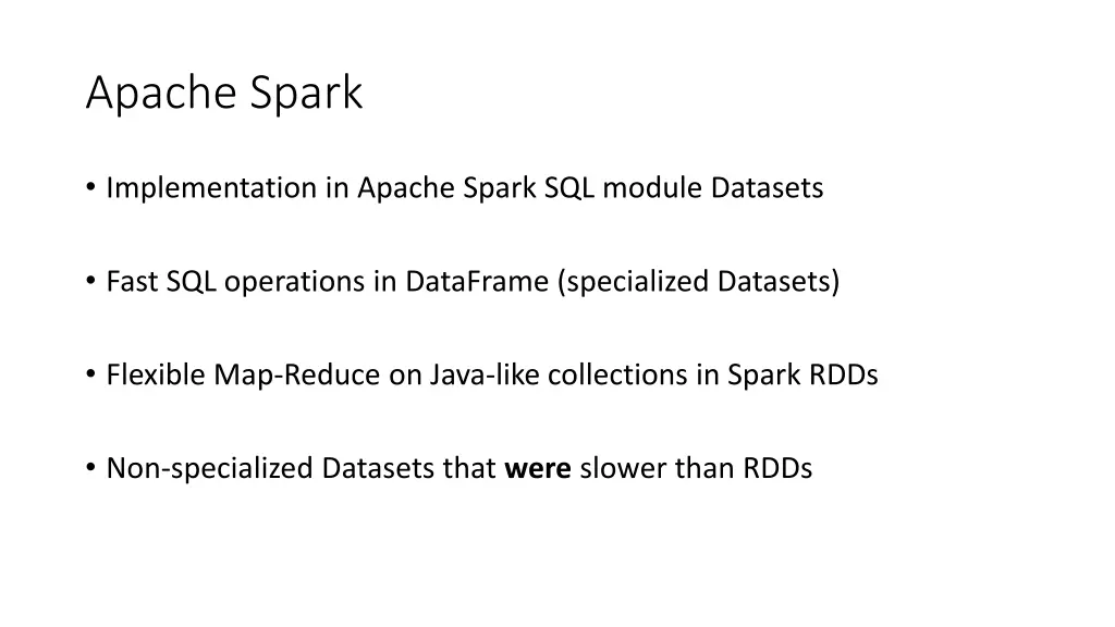 apache spark