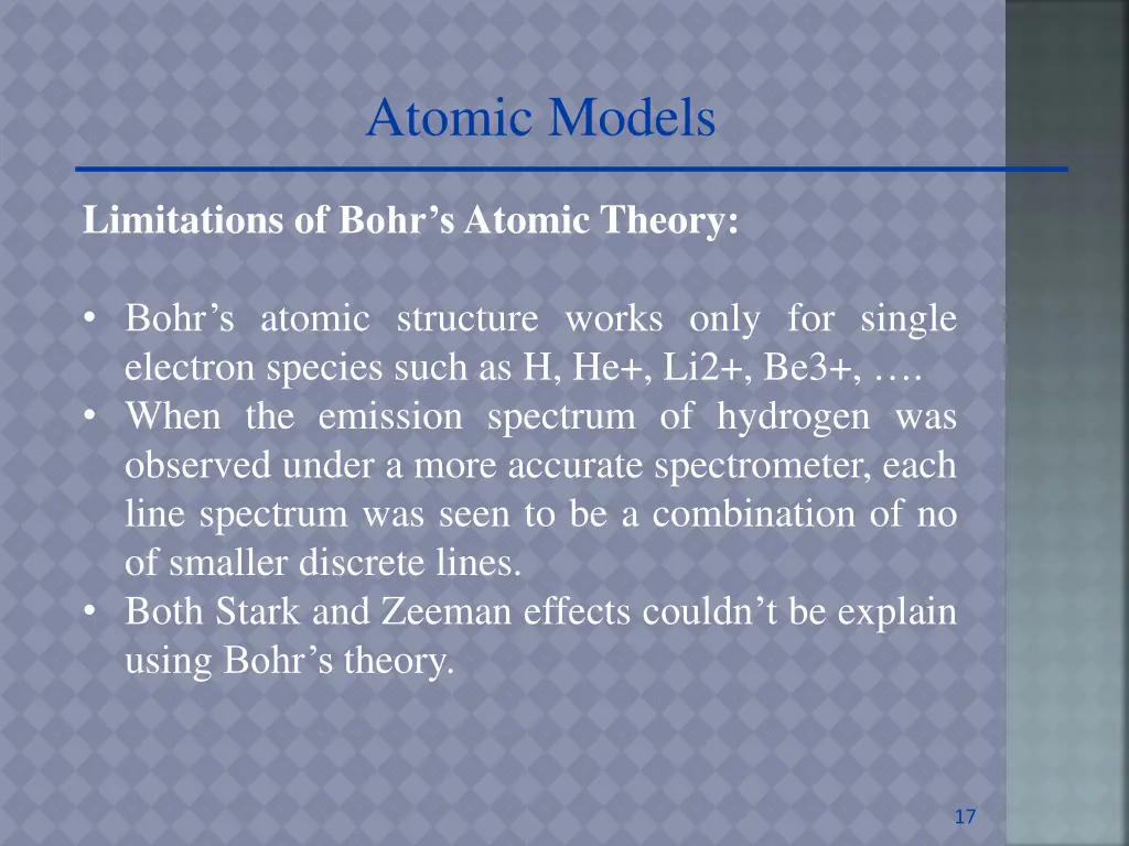 atomic models 11