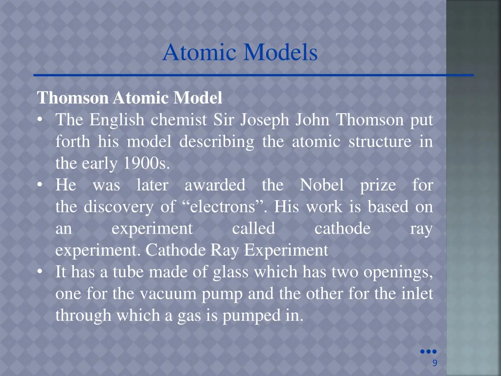 atomic models 3