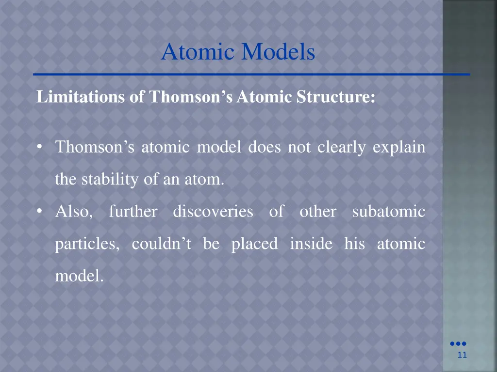 atomic models 5