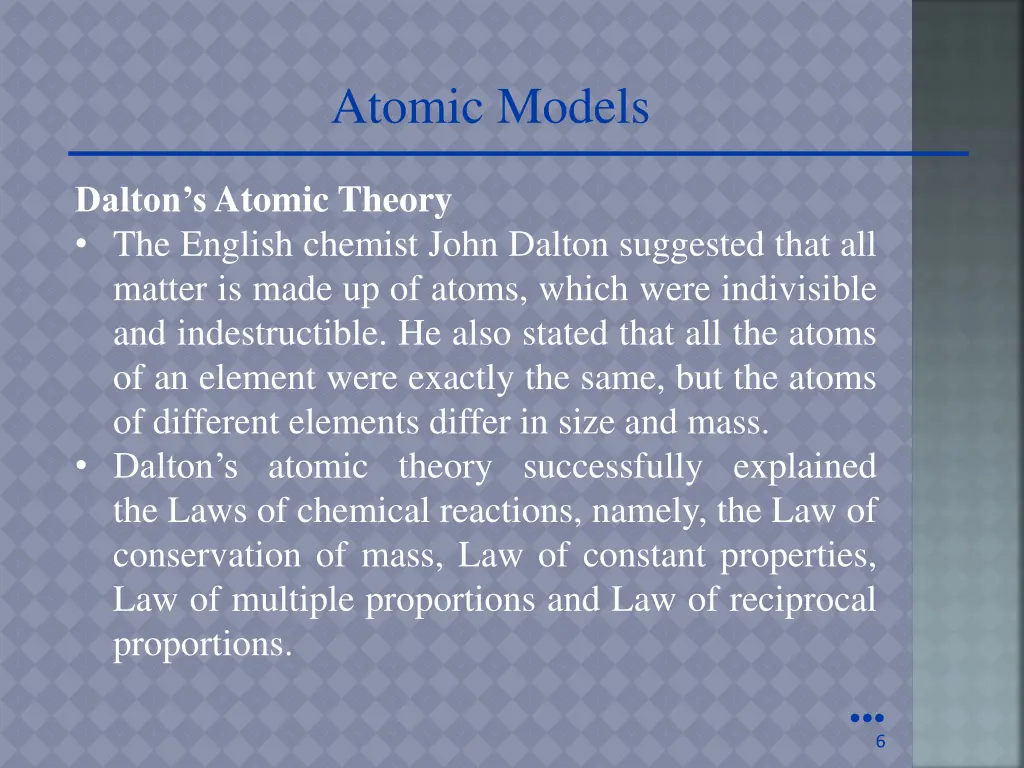 atomic models