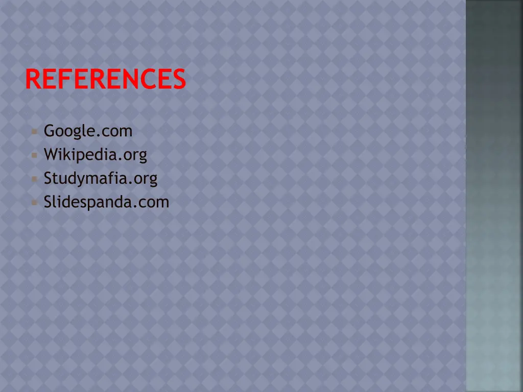 references