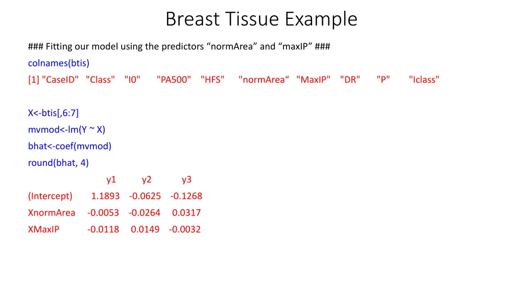 breast tissue example 1