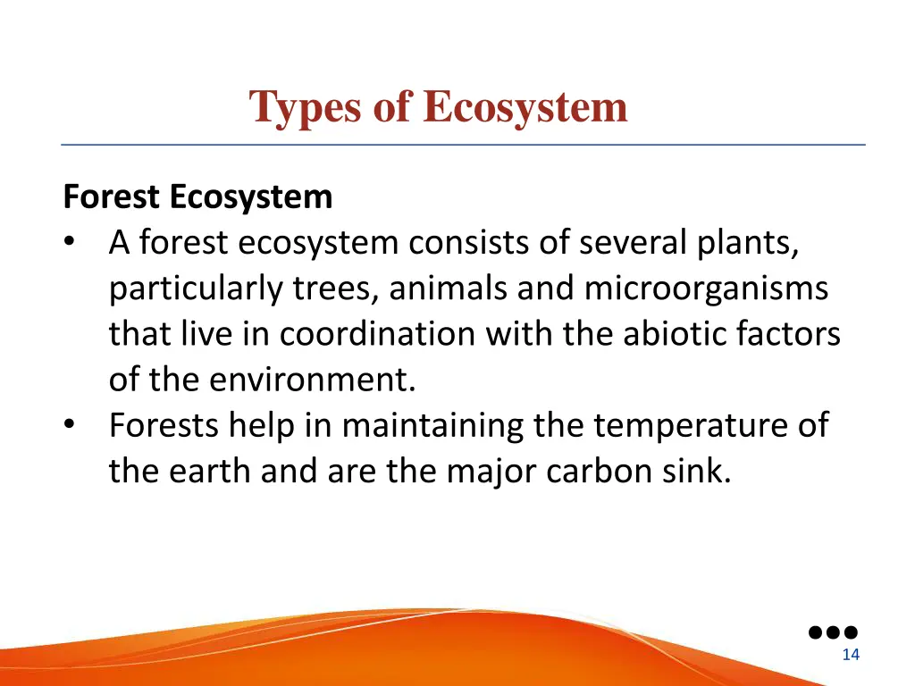 types of ecosystem 2