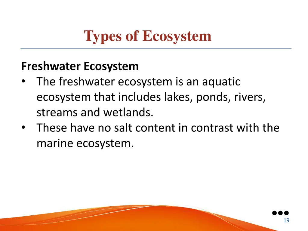 types of ecosystem 7