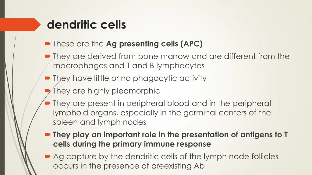 dendritic cells