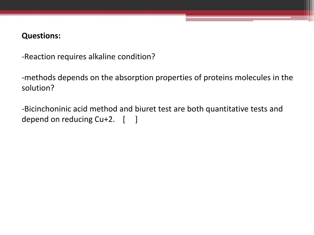 questions