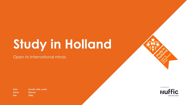 study in holland