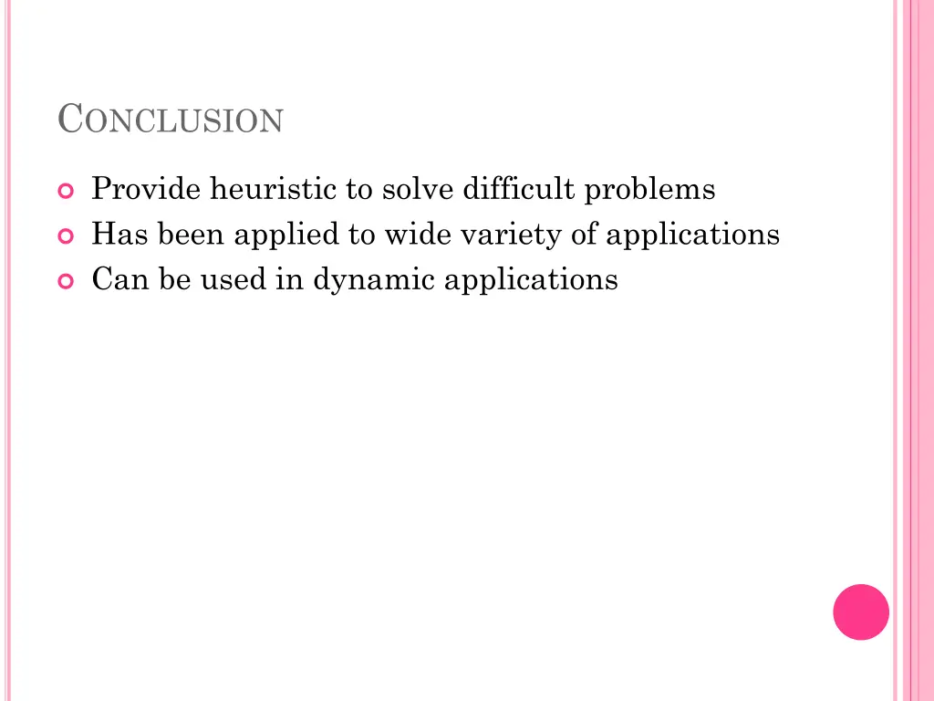 c onclusion