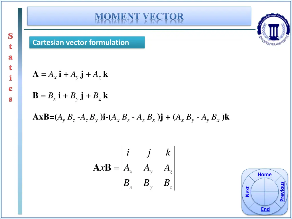 moment vector 3