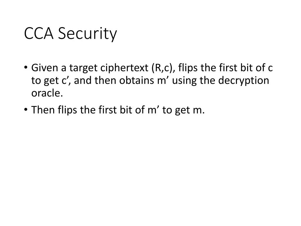 cca security