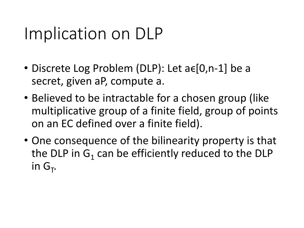 implication on dlp