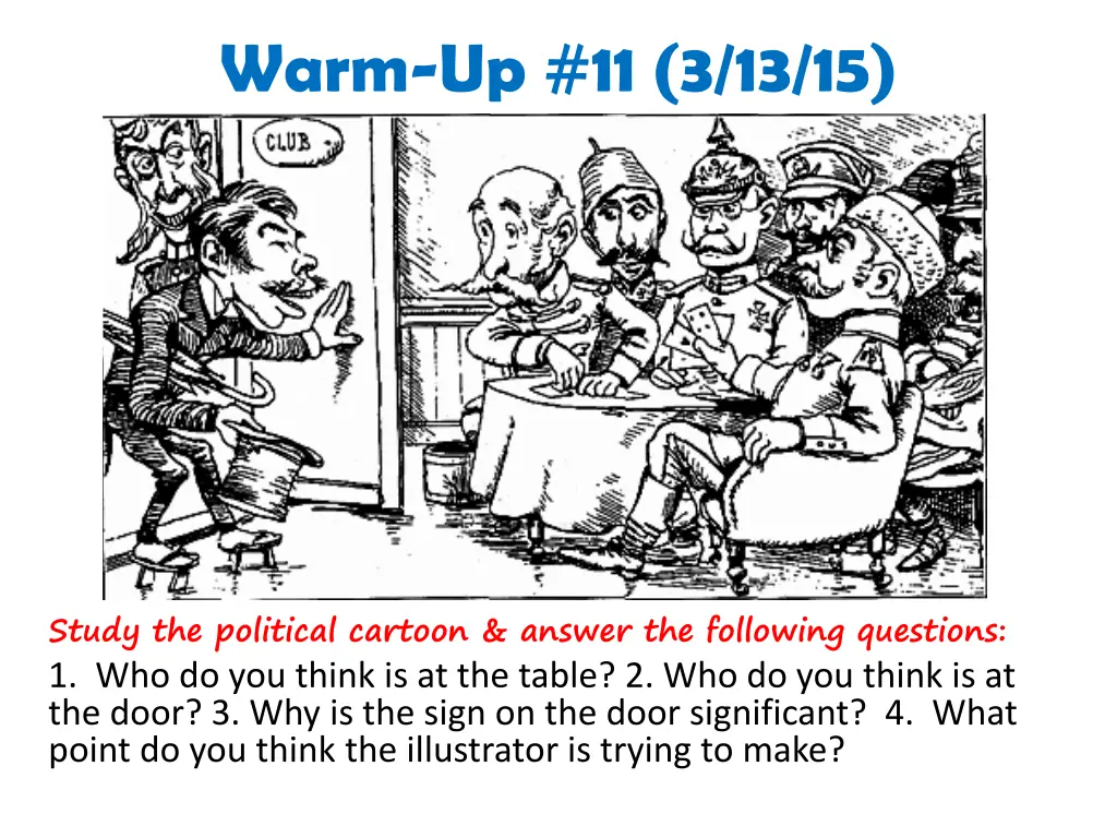 warm up 11 3 13 15