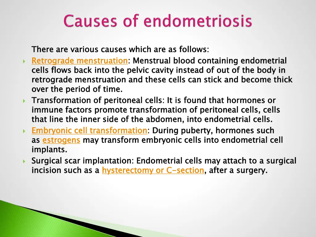 there are various causes which are as follows