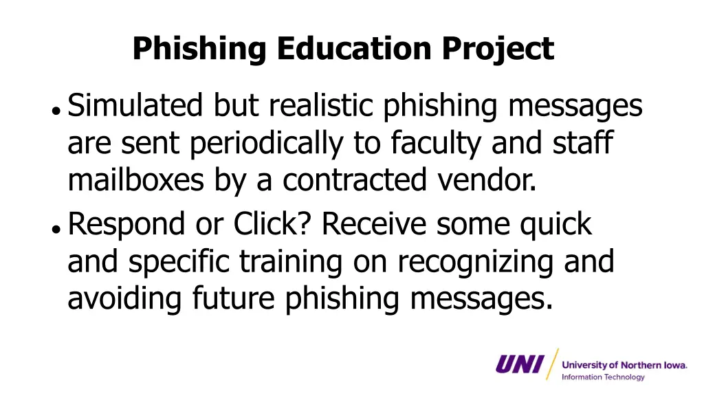 phishing education project