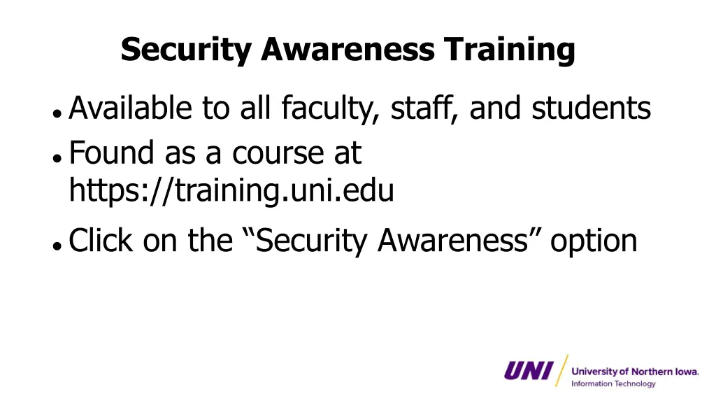 security awareness training