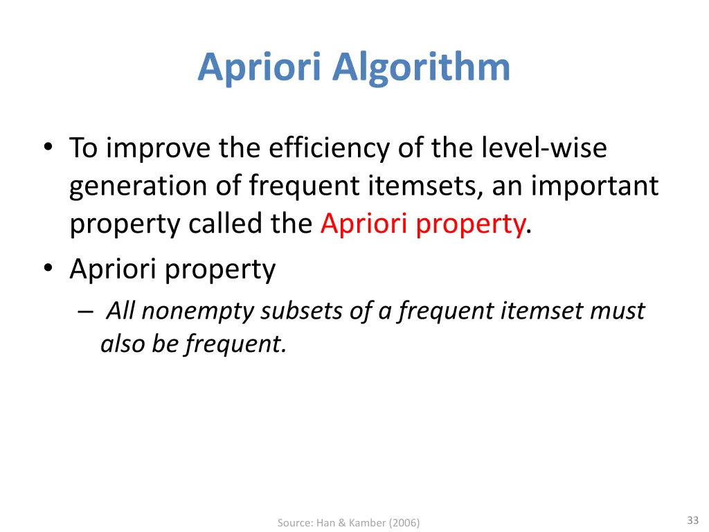 apriori algorithm 2