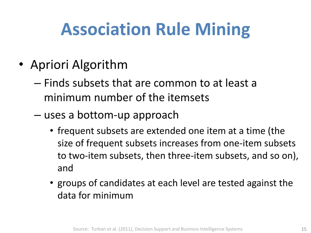 association rule mining 6