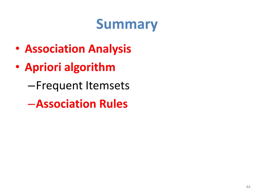 summary