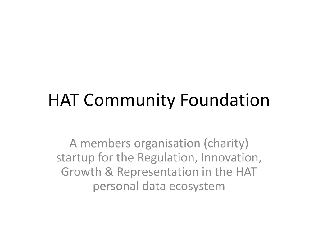 hat community foundation