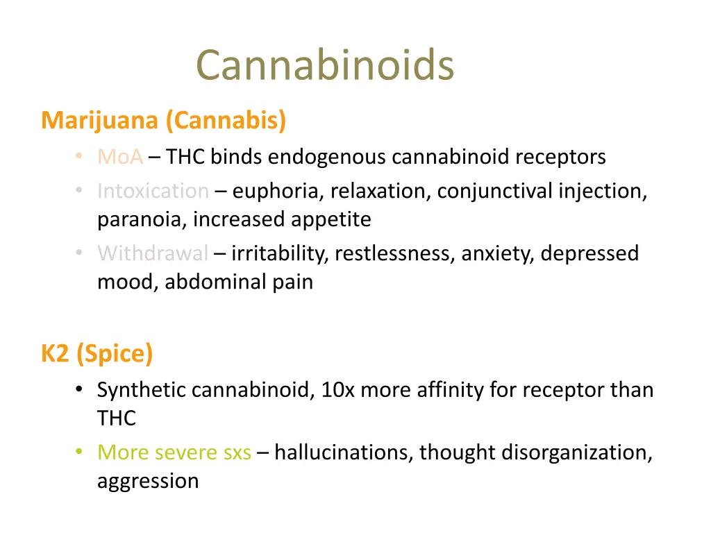 cannabinoids