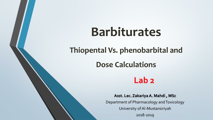 barbiturates