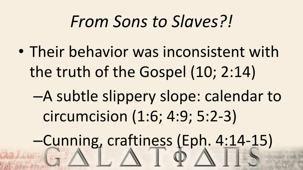 from sons to slaves 6