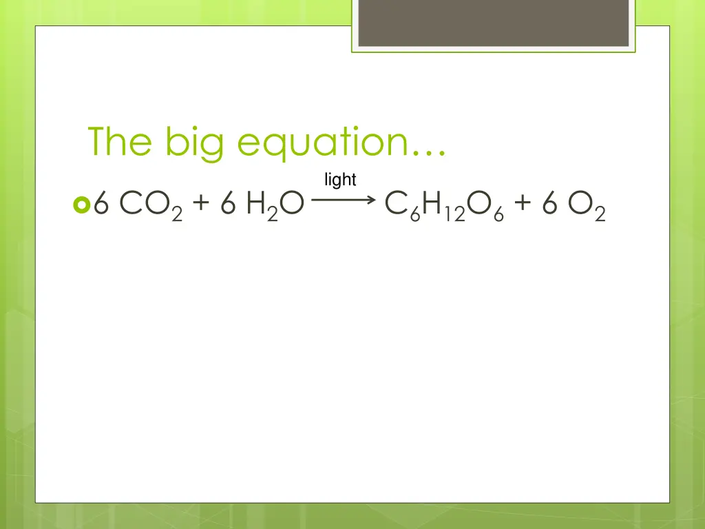 the big equation