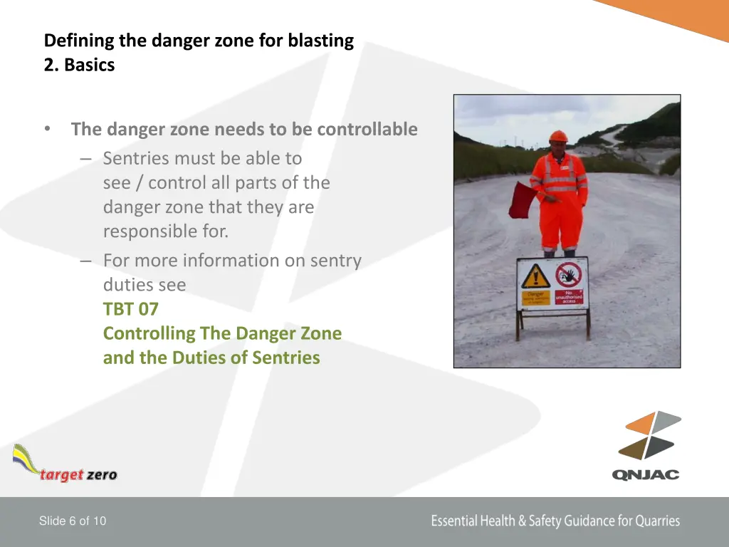 defining the danger zone for blasting 2 basics 1