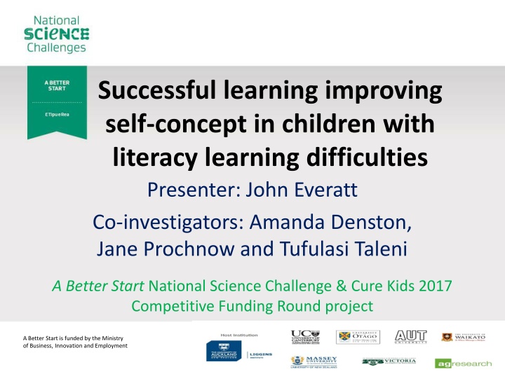 successful learning improving self concept